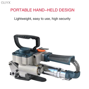 Pneumatic baler Hand-held free buckle baler PET plastic strapping machine Automatic 0.5-0.7Mpa Working pressure range
Pneumatic baler Hand-held free buckle baler PET plastic strapping machine Automatic 0.5-0.7Mpa Working pressure range