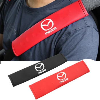 Car Seat Belt Shoulder Pad Safety Belt Cover Auto Styling for Mazda Atenza 3 Axela 2 MX5 6 323 626 CX3 CX5 CX7 RX7 626 CX30 Logo
Car Seat Belt Shoulder Pad Safety Belt Cover Auto Styling for Mazda Atenza 3 Axela 2 MX5 6 323 626 CX3 CX5 CX7 RX7 626 CX30 Logo