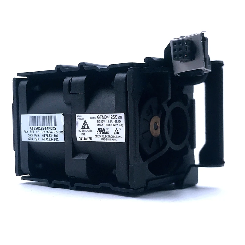 Cooling Fan for ProLiant DL360P DL360E G8 Fan Module 654752-002 654752-002 667882-001 697183-002 697183-001 GFM0412SS Fan
Cooling Fan for ProLiant DL360P DL360E G8 Fan Module 654752-002 654752-002 667882-001 697183-002 697183-001 GFM0412SS Fan
