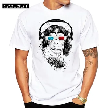 2019 Bananas for Thought Men T-Shirt Short Sleeve Casual T Shirt Hipster Music Monkey Printed Tee O-Neck Summer Tops
2019 Bananas for Thought Men T-Shirt Short Sleeve Casual T Shirt Hipster Music Monkey Printed Tee O-Neck Summer Tops