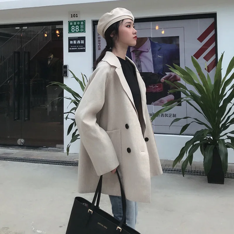 Photo Shoot Net Price Control 5 Autumn Clothing Online Celebrity Small Suit CHIC Solid Color Double Breasted Long-sleeved Coat #
Photo Shoot Net Price Control 5 Autumn Clothing Online Celebrity Small Suit CHIC Solid Color Double Breasted Long-sleeved Coat #