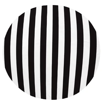 Super Soft Plush Flannel Blanket Black White Stripes Blankets Round Throw Blanket for Beds
Super Soft Plush Flannel Blanket Black White Stripes Blankets Round Throw Blanket for Beds