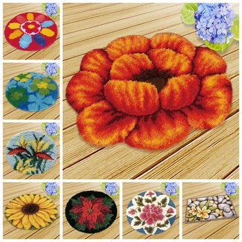 Latch Hook Rug Flowers Needlework Mat Do It Yourself Knooppakket Smyrna DIY Embroidery Cushions Kit Almofadas Latch Hook Cushion
Latch Hook Rug Flowers Needlework Mat Do It Yourself Knooppakket Smyrna DIY Embroidery Cushions Kit Almofadas Latch Hook Cushion
