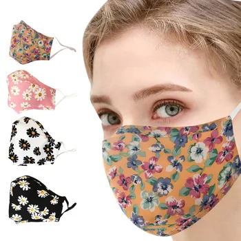 Adult Fashion Printed Cotton Cloth Daisy Mask Can Be Washed And Inserted Filter Mascarilla Reutilizable Mondkapjes Herbruikbaar
Adult Fashion Printed Cotton Cloth Daisy Mask Can Be Washed And Inserted Filter Mascarilla Reutilizable Mondkapjes Herbruikbaar