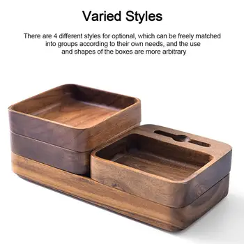 Acacia Wooden Desktop Storage Box With Grid Stacked Wood Snack Box Organizer For Headphone Mobile Phone Makeup Storage And More
Acacia Wooden Desktop Storage Box With Grid Stacked Wood Snack Box Organizer For Headphone Mobile Phone Makeup Storage And More