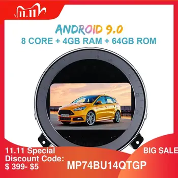 Android 10.0 Car Multimedia Player Auto Stereo GPS Navigation For Mini R56 R60 Cooper 2007-2014 Car Audio Radio Stereo Head Unit
Android 10.0 Car Multimedia Player Auto Stereo GPS Navigation For Mini R56 R60 Cooper 2007-2014 Car Audio Radio Stereo Head Unit