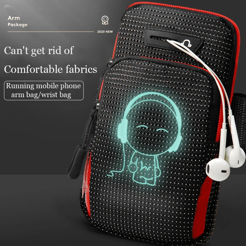 High Capacity Lightweight Simple Running Unisex Arm Bag For Phone Money Key Outdoor Sport Package With Headset Hole Waterproof
High Capacity Lightweight Simple Running Unisex Arm Bag For Phone Money Key Outdoor Sport Package With Headset Hole Waterproof