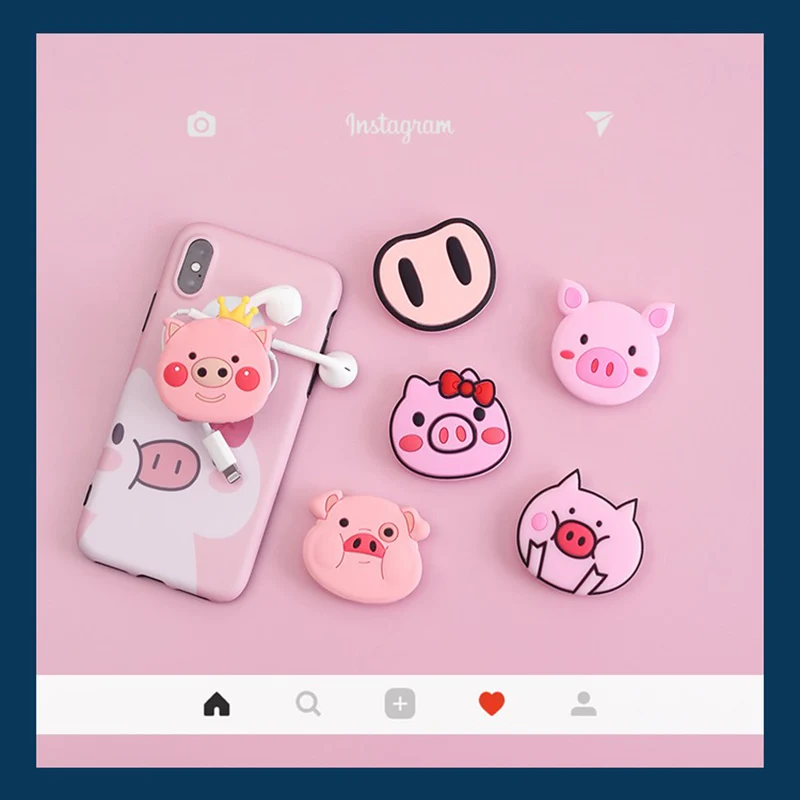 Universal socket phone Stand bracket Expanding Stand stretch grip phone Holder Finger Cute cartoon stand for iphone 6s 7 8 X XS
Universal socket phone Stand bracket Expanding Stand stretch grip phone Holder Finger Cute cartoon stand for iphone 6s 7 8 X XS