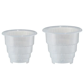 Clear Plastic Orchid Pots with Holes Air Pruning Function and Root Growth Slots
Clear Plastic Orchid Pots with Holes Air Pruning Function and Root Growth Slots