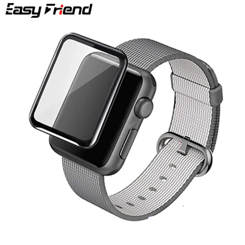 3D Arc Edge Tempered Glass For Apple Watch 1 2 3 4 iwatch 38 42 44 40 mm 38mm 40mm 42mm 44mm Screen Protector Protective Film
3D Arc Edge Tempered Glass For Apple Watch 1 2 3 4 iwatch 38 42 44 40 mm 38mm 40mm 42mm 44mm Screen Protector Protective Film
