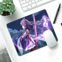 

Genshin Impact Keyboard Mousepad Computer Gaming Small Mouse Pad Speed Mouse Mat Office Desk PC Gamer Completo Accessories Carpe