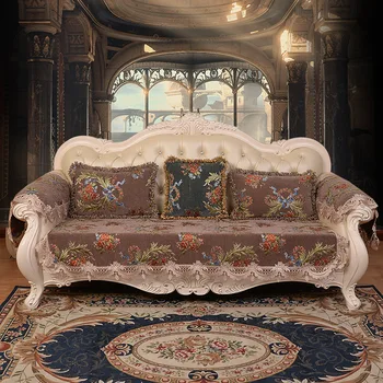 High-end Couch Cover European-style Chenille Sofa Cushion Covers For Living Room Four Seasons Universal Sofa Slip Cover Towel
High-end Couch Cover European-style Chenille Sofa Cushion Covers For Living Room Four Seasons Universal Sofa Slip Cover Towel