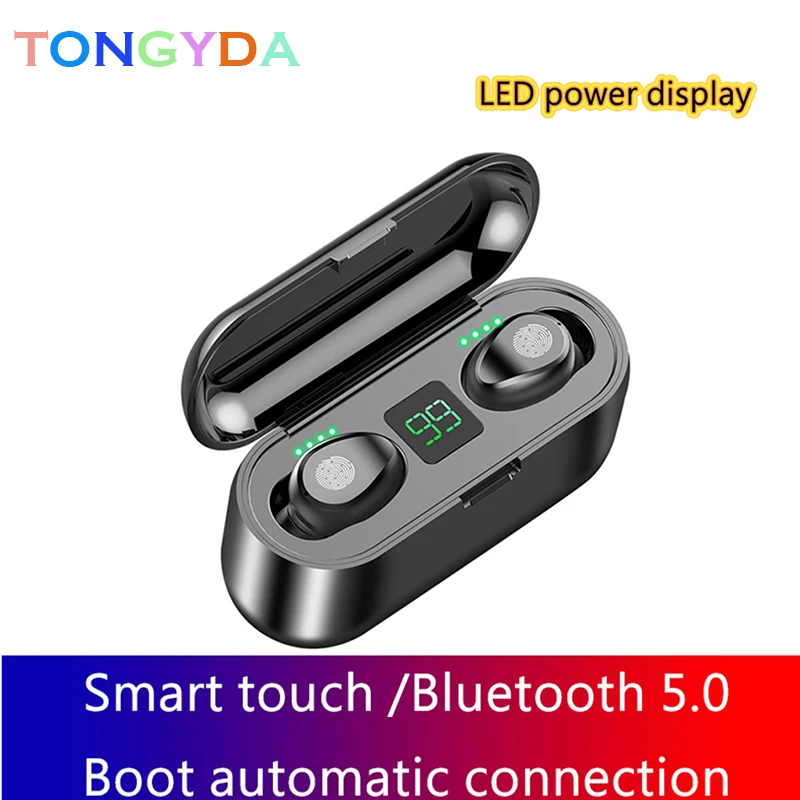 TWS Bluetooth Earphone With Microphone LED Display Wireless Bluetooth Headphones Earphones Waterproof Noise Cancelling Headsets
TWS Bluetooth Earphone With Microphone LED Display Wireless Bluetooth Headphones Earphones Waterproof Noise Cancelling Headsets