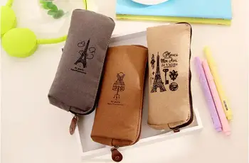 1pcs/lot Eiffel Tower French style Pencil Case Material Escolar Personal Office Estojo Escolar Stationery Cases Zipper Bag
1pcs/lot Eiffel Tower French style Pencil Case Material Escolar Personal Office Estojo Escolar Stationery Cases Zipper Bag