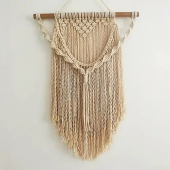 Wall Art Cotton Rope Cord Woven Tapestry Home Decor For The Living Room Kitchen Bedroom Kids Room Wall Decorations
Wall Art Cotton Rope Cord Woven Tapestry Home Decor For The Living Room Kitchen Bedroom Kids Room Wall Decorations