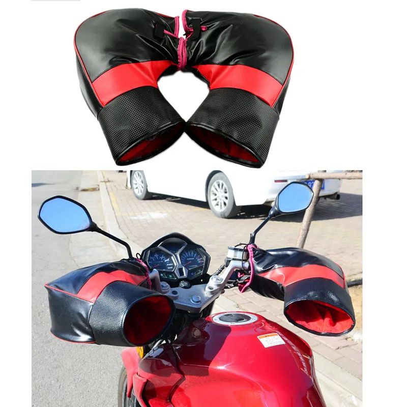 Winter Motorcycle Handlebar Glove: Waterproof Protective Muff Grip with Thermal Cover for Warmth and Comfort
Winter Motorcycle Handlebar Glove: Waterproof Protective Muff Grip with Thermal Cover for Warmth and Comfort