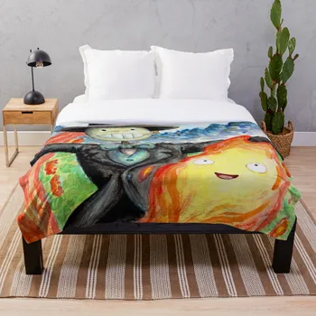 Calcifer and Turnip Head Howl s Moving Castl Throw Blanket Soft Sherpa Blanket Bed Sheet Single Knee Blanket Office Nap Blanket
Calcifer and Turnip Head Howl s Moving Castl Throw Blanket Soft Sherpa Blanket Bed Sheet Single Knee Blanket Office Nap Blanket