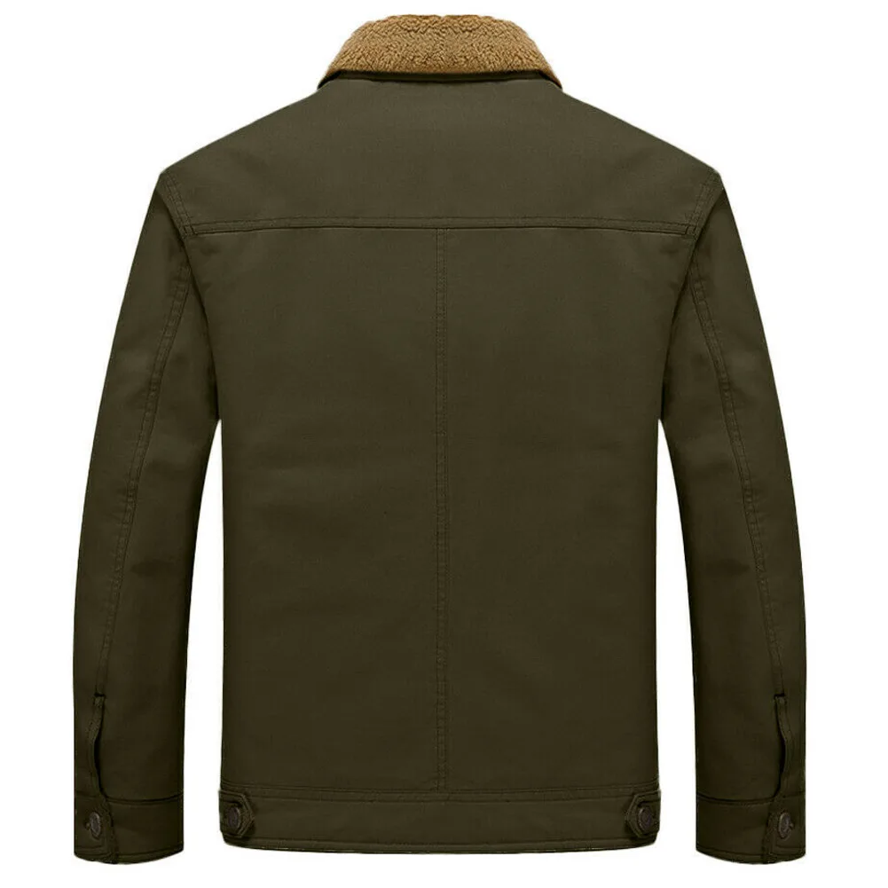 Men Jackets Coats Thicken Long Sleeve Casual Warm Breathable for Autumn Winter NR-shipping
Men Jackets Coats Thicken Long Sleeve Casual Warm Breathable for Autumn Winter NR-shipping