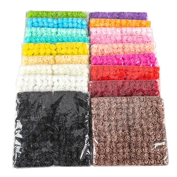 144pcs 2cm MINI foam roses for home Wedding fake Flower Decora Scrapbooking diy wreath gift box cheap Artificial Flower Bouquet
144pcs 2cm MINI foam roses for home Wedding fake Flower Decora Scrapbooking diy wreath gift box cheap Artificial Flower Bouquet