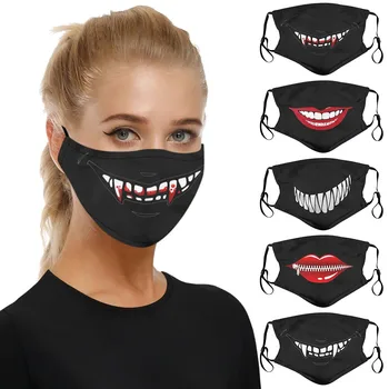 1pc Unisex Printed Faceshield +2pcs Filters Adjustable Windproof Reusable Face Covering Cosplay Halloween Party Mouth muffle#Y5
1pc Unisex Printed Faceshield +2pcs Filters Adjustable Windproof Reusable Face Covering Cosplay Halloween Party Mouth muffle#Y5