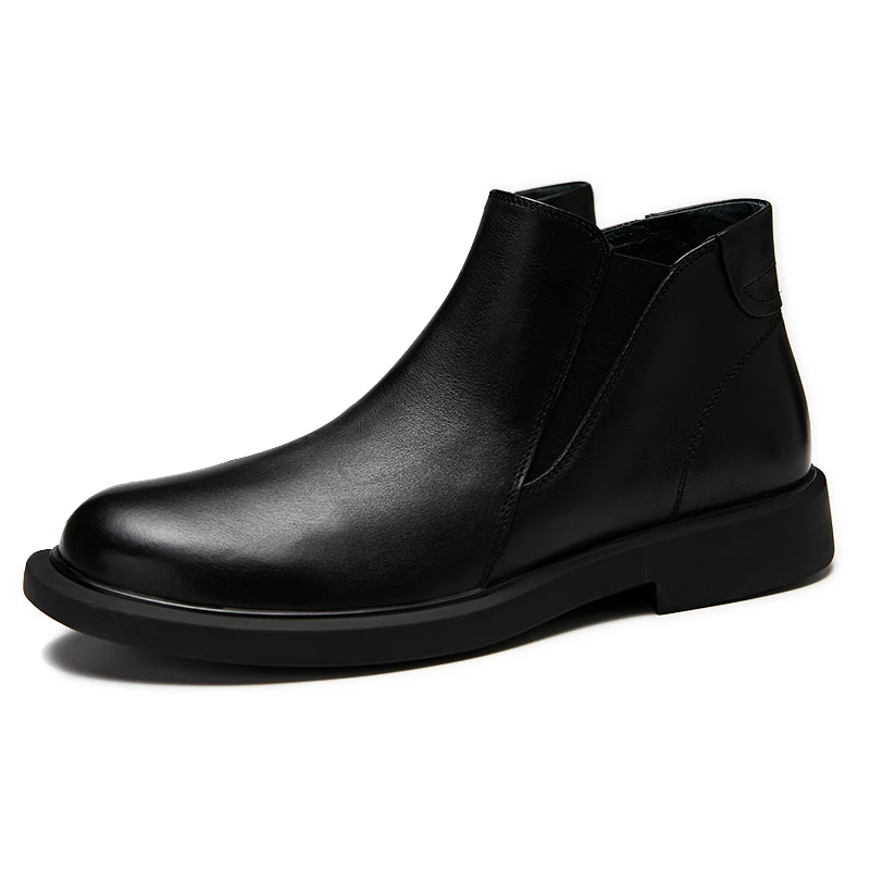 Mens Chelsea Boots Men High Quality Genuine Leather Thick Bottom Short Boots autumn winter British cowhide desert boots men
Mens Chelsea Boots Men High Quality Genuine Leather Thick Bottom Short Boots autumn winter British cowhide desert boots men