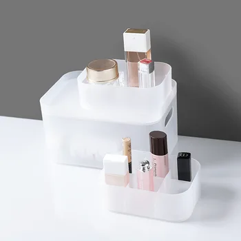 Desktop Pack Box Organizer Cosmetics Storage Container Plastic Matte Grid with Cover Makeup Table Sundries Box Medicine Drawer
Desktop Pack Box Organizer Cosmetics Storage Container Plastic Matte Grid with Cover Makeup Table Sundries Box Medicine Drawer