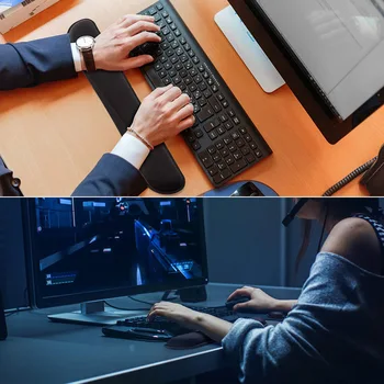 Keyboard Wrist Rest and Mouse Wrist Rest Pad Made Of Memory Foam Easy Typing Perfect For Laptop Office SBR Diving Three-Piece
Keyboard Wrist Rest and Mouse Wrist Rest Pad Made Of Memory Foam Easy Typing Perfect For Laptop Office SBR Diving Three-Piece
