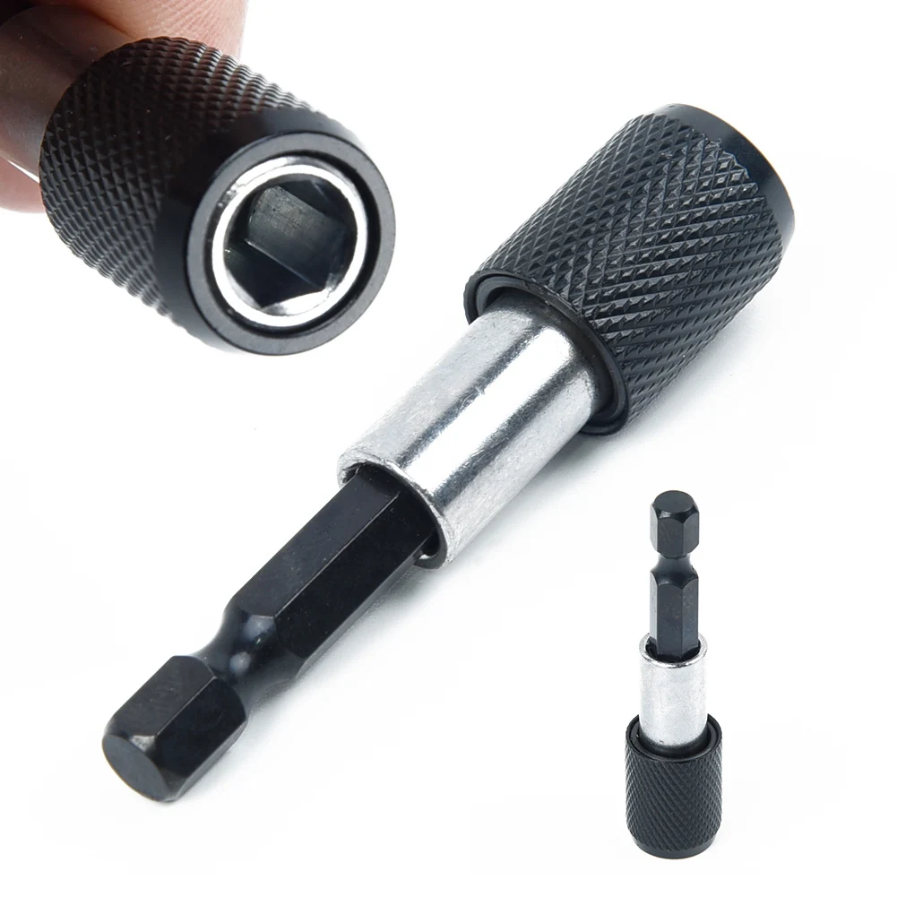 Magnetic 60mm Flexible Hex Shank Quick Release Screwdriver Bit Holder Screw Universal Conversion Change Converter
Magnetic 60mm Flexible Hex Shank Quick Release Screwdriver Bit Holder Screw Universal Conversion Change Converter