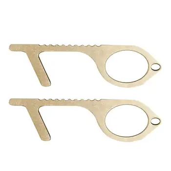 Portable Press Elevator Tool Hygiene Hand Antimicrobial Alloy EDC Door Opener Hand-doorhandle No Contact Key Metal Door Opener
Portable Press Elevator Tool Hygiene Hand Antimicrobial Alloy EDC Door Opener Hand-doorhandle No Contact Key Metal Door Opener