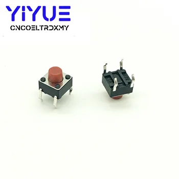 1000PCS 6X6X2.6MM Red head Tact Switch Push Button Switch Copper 4PIN DIP Micro Switch For TV/Toys/home use Button
1000PCS 6X6X2.6MM Red head Tact Switch Push Button Switch Copper 4PIN DIP Micro Switch For TV/Toys/home use Button