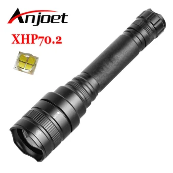 Anjoet Tactical Flashlight xhp50 led Ultra Bright Waterproof Lantern Zoom Torch lamp Rechargeable 18650 Camping Outdoor light
Anjoet Tactical Flashlight xhp50 led Ultra Bright Waterproof Lantern Zoom Torch lamp Rechargeable 18650 Camping Outdoor light