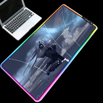ZSUXTC RGB Mice Pad LED Backlit Anime Girl Photo Mousepad Support 3 Led Model Colorful PC Laptop Keyboard Pads for Cartoon Fans
ZSUXTC RGB Mice Pad LED Backlit Anime Girl Photo Mousepad Support 3 Led Model Colorful PC Laptop Keyboard Pads for Cartoon Fans