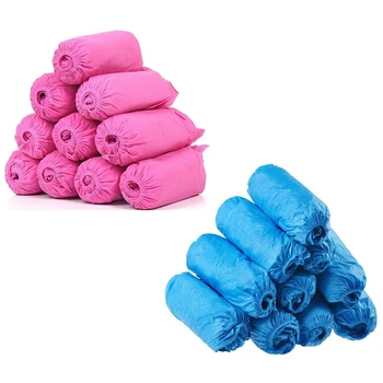 ASDS-200 Pack Disposable Boot Shoe Covers,Non-Slip Shoe Booties,Thick Shoe Cover for Carpet Floor Usage Workplace(Blue+Pink) 
ASDS-200 Pack Disposable Boot Shoe Covers,Non-Slip Shoe Booties,Thick Shoe Cover for Carpet Floor Usage Workplace(Blue+Pink)