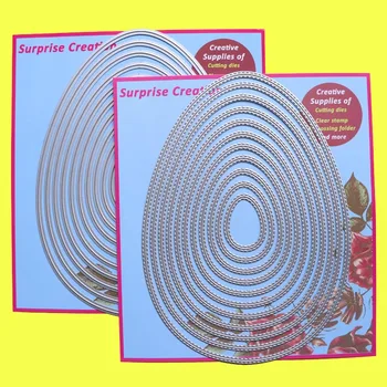 2-Set Large Cutting dies A5 eggs Plain & Stitched Scrapbook Cardmaking PaperCraft DIY Surprise Creation dies
2-Set Large Cutting dies A5 eggs Plain & Stitched Scrapbook Cardmaking PaperCraft DIY Surprise Creation dies