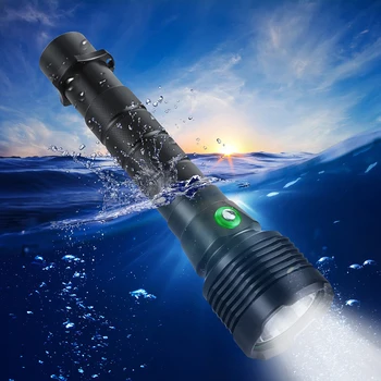 XHP70.2 LED Diving Flashlight Tactical 26650 Torches White Light Underwater 100M Waterproof XHP70 dive lamp
XHP70.2 LED Diving Flashlight Tactical 26650 Torches White Light Underwater 100M Waterproof XHP70 dive lamp