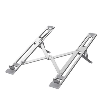 Laptop Stand Portable Aluminum Laptop Mount Notebook Riser with 5 Levels Height Adjustment for Laptops Within 17 Inches
Laptop Stand Portable Aluminum Laptop Mount Notebook Riser with 5 Levels Height Adjustment for Laptops Within 17 Inches