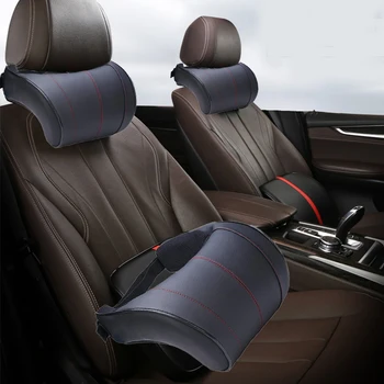 PU Leather Car Neck Pillow Comfortable Breathable Memory Foam Pillows Neck Rest Seat Headrest Cushion Pad 3 Colors for Auto
PU Leather Car Neck Pillow Comfortable Breathable Memory Foam Pillows Neck Rest Seat Headrest Cushion Pad 3 Colors for Auto