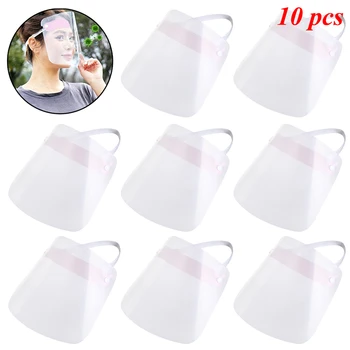 10 PCS Full Face Shield Mask Clear Flip Up Visor Protection Safety Work Guard For Droplet, Dust,Oil Fume(Pink)
10 PCS Full Face Shield Mask Clear Flip Up Visor Protection Safety Work Guard For Droplet, Dust,Oil Fume(Pink)