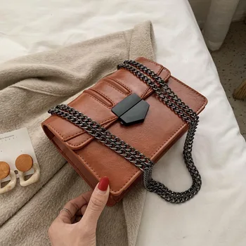 Female Chain Crossbody Bags For Women 2020 Leather Luxury Handbags Designer Sling Sac A Main Ladies Hand Shoulder Messenger Bag
Female Chain Crossbody Bags For Women 2020 Leather Luxury Handbags Designer Sling Sac A Main Ladies Hand Shoulder Messenger Bag