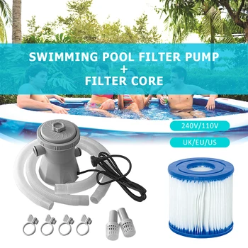 EU/US plug 220V Pool Pump Electric Swimming Pool Filter Pump Swimming Pool Pump and Filter Kit Paddling Pool Pump Water K
EU/US plug 220V Pool Pump Electric Swimming Pool Filter Pump Swimming Pool Pump and Filter Kit Paddling Pool Pump Water K