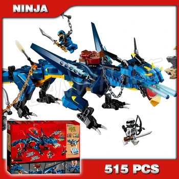 515PCS Stormbringer Sky Lightning Blue Dragon Dragonbone blade 10936 Model Building Blocks Toy Bricks Compatible with Lago
515PCS Stormbringer Sky Lightning Blue Dragon Dragonbone blade 10936 Model Building Blocks Toy Bricks Compatible with Lago