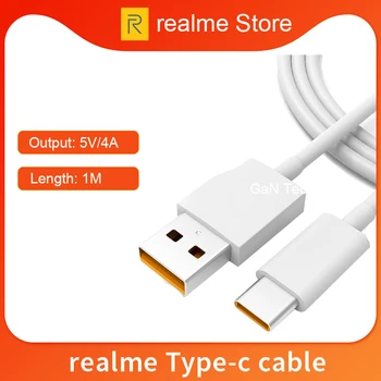 Original realme VOOC Type-C Cable 100cm Output 5V 4A / 5V 2A For realme 6 6i 6 Pro X X2 Pro
Original realme VOOC Type-C Cable 100cm Output 5V 4A / 5V 2A For realme 6 6i 6 Pro X X2 Pro