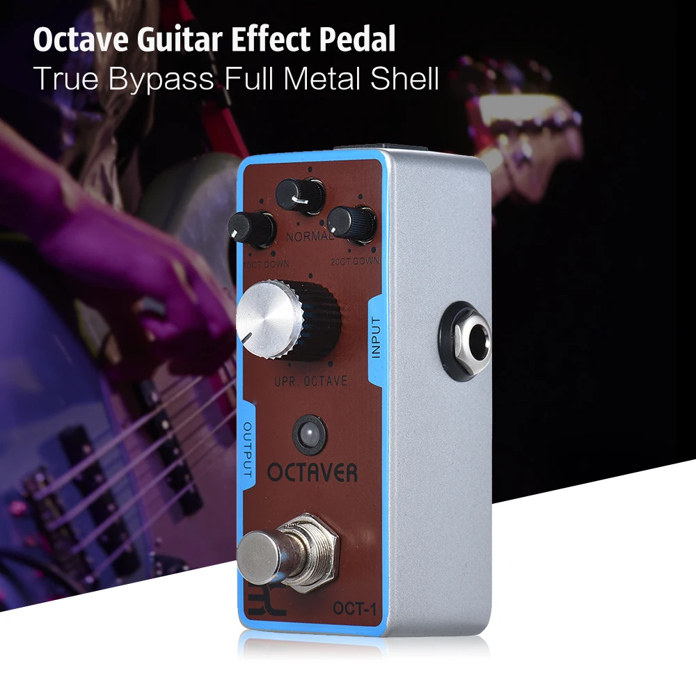 ENO EX OCT-1 OCTAVE Mini Octave Guitar Effect Pedal True Bypass Full Metal Shell Guitar Parts & Accessories
ENO EX OCT-1 OCTAVE Mini Octave Guitar Effect Pedal True Bypass Full Metal Shell Guitar Parts & Accessories
