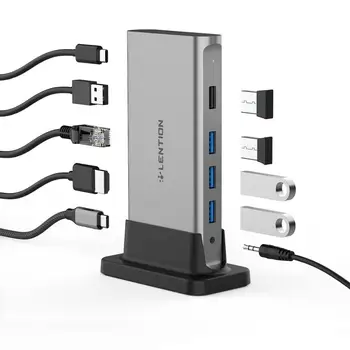 11 in 1 USB C HUB Type C to Multi HDMI RJ45 VGA USB 3.0 2.0 with Power (100W )Adapter Docking Station for MacBook Pro USB-C Hub
11 in 1 USB C HUB Type C to Multi HDMI RJ45 VGA USB 3.0 2.0 with Power (100W )Adapter Docking Station for MacBook Pro USB-C Hub
