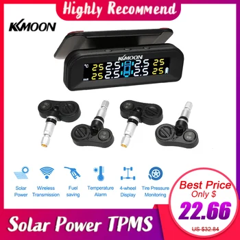 Solar Power TPMS Car Tire Pressure Alarm Monitor System Auto Security Alarm Systems Tyre Pressure Temperature Warning
Solar Power TPMS Car Tire Pressure Alarm Monitor System Auto Security Alarm Systems Tyre Pressure Temperature Warning