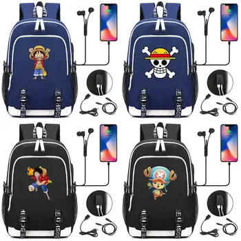 Fashion New Anmie Cartoon One Piece Monkey D Luffy USB Boy Girl Book School bag Women Teenagers Men Laptop Backpack Packsack
Fashion New Anmie Cartoon One Piece Monkey D Luffy USB Boy Girl Book School bag Women Teenagers Men Laptop Backpack Packsack