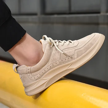 suede Leather Men Casual Shoes For Men Fashion outdoor Men Flats Shoes comfortable walking men shoes leather Men Footwear 
suede Leather Men Casual Shoes For Men Fashion outdoor Men Flats Shoes comfortable walking men shoes leather Men Footwear