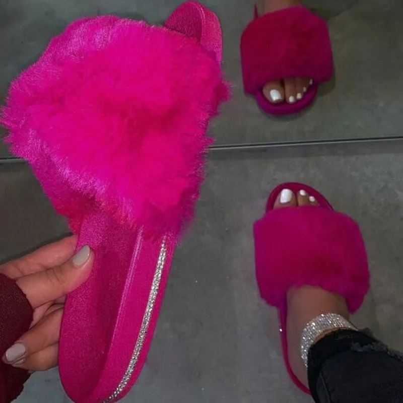 2020 New Spring Indoor Home Furry Slippers Warm Casual Flat With Slippers Outdoor Non-slip Slippers Colorful Shoes Dropshipping
2020 New Spring Indoor Home Furry Slippers Warm Casual Flat With Slippers Outdoor Non-slip Slippers Colorful Shoes Dropshipping