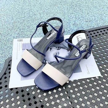 Multicolored Sandals Female Shoe Comfort Shoes For Women 2020 Women's Clear Heels Med Buckle Strap All-Match Ladies Comfort
Multicolored Sandals Female Shoe Comfort Shoes For Women 2020 Women's Clear Heels Med Buckle Strap All-Match Ladies Comfort