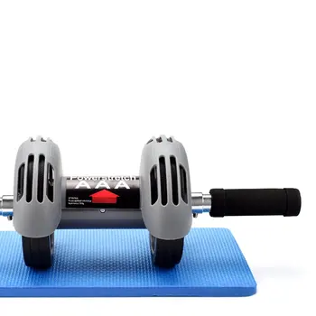 Automatic Resilience Abdominal Wheel + Kneeling Pad Neutral Two-Wheel Version Fitness Physical Training Black
Automatic Resilience Abdominal Wheel + Kneeling Pad Neutral Two-Wheel Version Fitness Physical Training Black